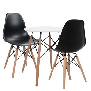 ΣΕΤ 3ΤΜΧ ΤΡΑΠΕΖΙ Φ60 & ΚΑΡΕΚΛΕΣ FB910307