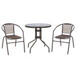 ΣΕΤ ΕΞΩΤ. ΧΩΡΟΥ 3ΤΜΧ FB910712 ΚΑΦΕ ΜΕΤΑΛΛΟ-ΓΥΑΛΙ ΑΣΦΑΛΕΙΑΣ-ΚΑΦΕ TEXTILENE