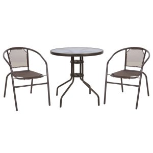 ΣΕΤ ΕΞΩΤ. ΧΩΡΟΥ 3ΤΜΧ FB910712 ΚΑΦΕ ΜΕΤΑΛΛΟ-ΓΥΑΛΙ ΑΣΦΑΛΕΙΑΣ-ΚΑΦΕ TEXTILENE