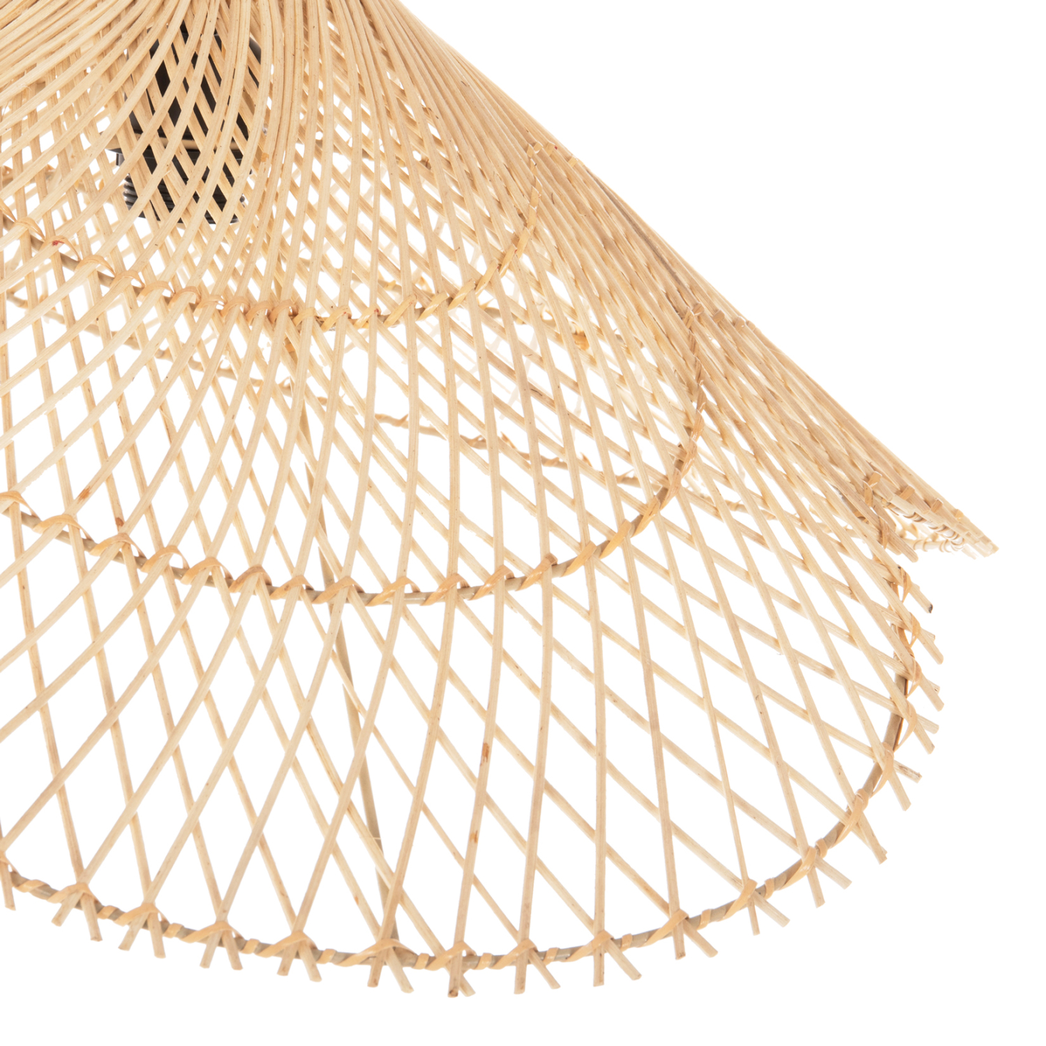 ΣΕΤ ΦΩΤΙΣΤΙΚΟ ΟΡΟΦΗΣ ΚΡΕΜΑΣΤΟ FB911925.02 ΣΧΟΙΝΙ ΚΑΙ ΦΥΣΙΚΟ RATTAN Φ58,5Χ131Υεκ. - Image 4