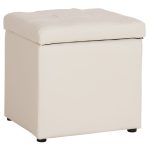 ΣΚΑΜΠΟ FB9224.02 PU ΜΕ ΑΠΟΘΗΚΕΥΤΙΚΟ ΧΩΡΟ- ΛΕΥΚΟ 38x38x36