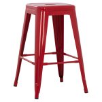 ΣΚΑΜΠΟ ΜΕΣΑΙΟΥ ΥΨΟΥΣ ΜΕΤΑΛΛΙΚΟ FB98573.44 ΚΟΚΚΙΝΟ 43x43x67Υεκ.