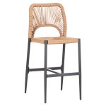 ΣΚΑΜΠΟ ΜΠΑΡ ΜΕΣ.ΥΨΟΥΣ FB95920.02 ΑΝΘΡΑΚΙ ΑΛΟΥΜΙΝΙΟ--ΜΠΕΖ ΣΥΝΘ.RATTAN 40x55.5x99Yεκ