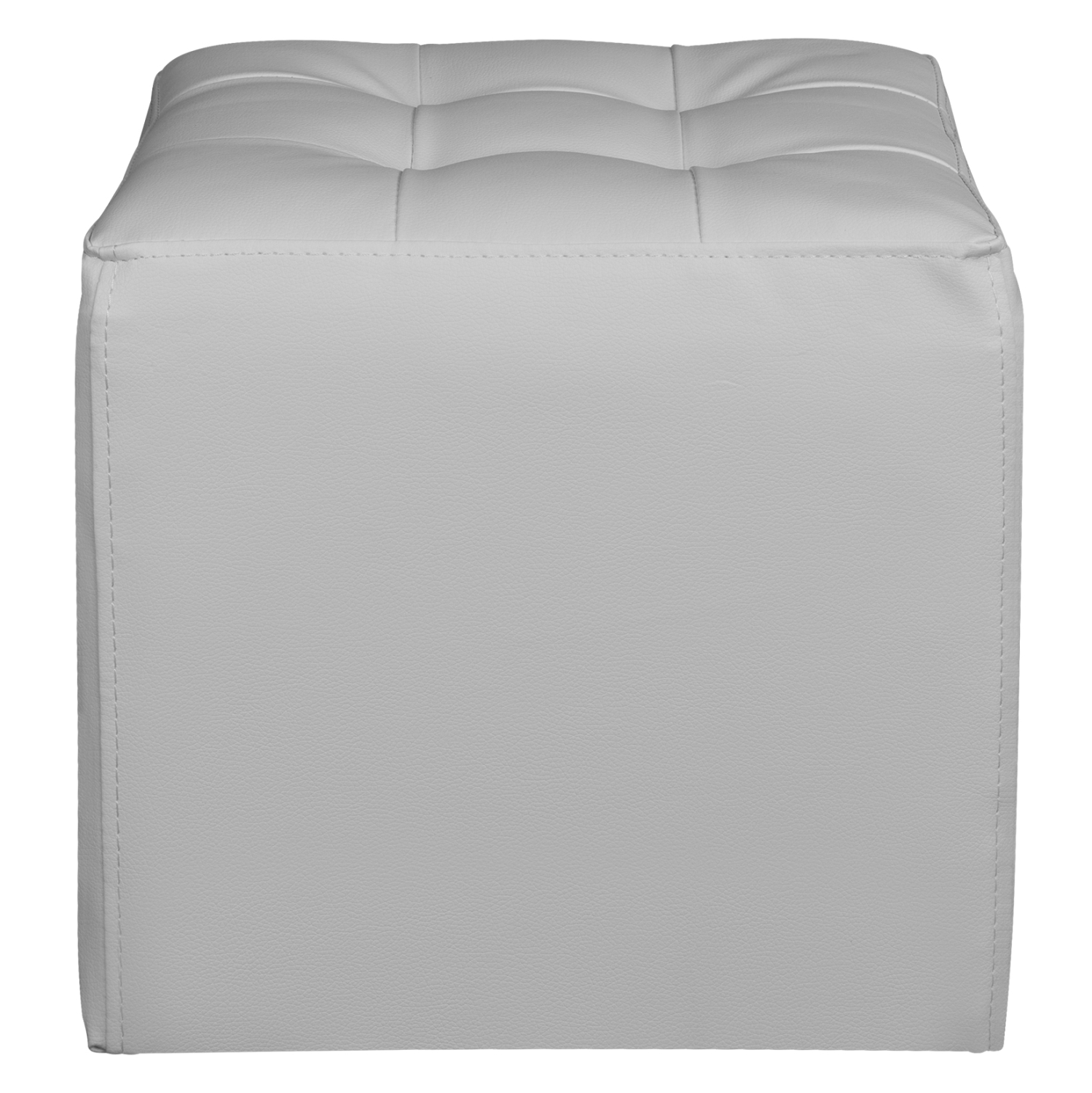 ΣΚΑΜΠΩ 37Χ37Χ35εκ ΜΕ PU ΛΕΥΚΟ PUNK FB9264.02 - Image 3