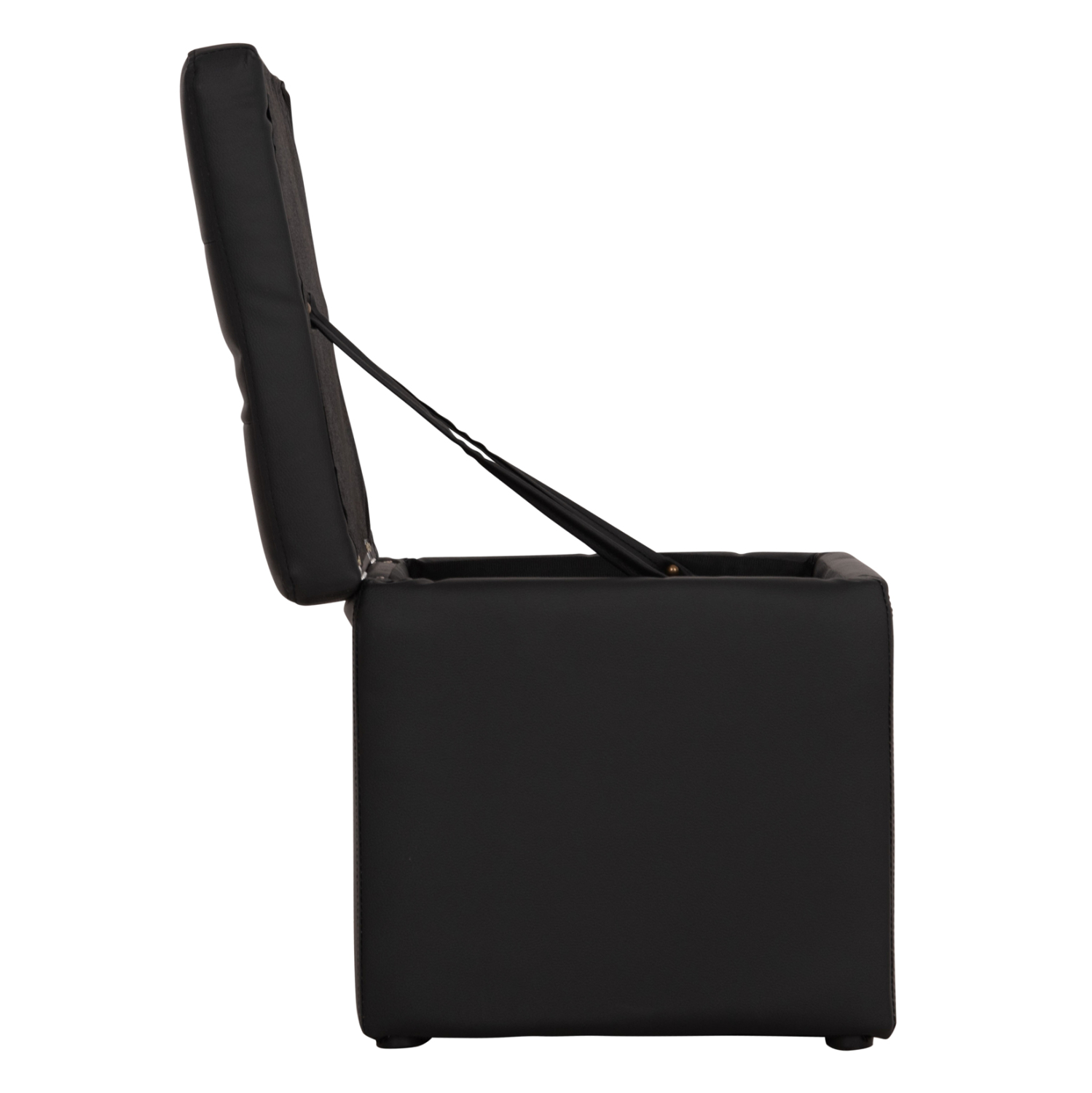 ΣΚΑΜΠΩ ΜΕ ΑΠΟΘΗΚΕΥΤΙΚΟ ΧΩΡΟ PU ΜΑΥΡΟ FB9224.01 38x38x36.5Υεκ. - Image 4