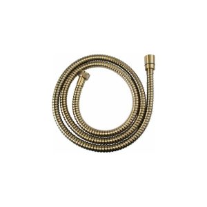 Διαθέτει ευέλικτο σχεδιασμό που επιτρέπει άνετη κίνηση και εύκολη τοποθέτηση σε όλες τις τυπικές βρύσες και τηλέφωνα ντους. Η μπρούτζινη απόχρωση προσδίδει μια κομψή και διαχρονική αισθητική στο μπάνιο σας