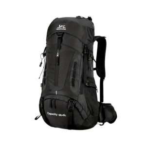 Σακίδιο πλάτης ορειβατικό - H2207 - 65L+5L - 251586 - Black
