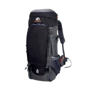 Σακίδιο πλάτης ορειβατικό - H2401 - 65L+5L - 251593 - Black