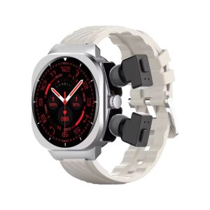 Σετ Smartwatch με ασύρματα ακουστικά Bluetooth - AIMB-Z19 - 065578 - White
