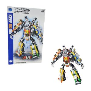 <p data-start="159" data-end="446">Σετ κατασκευής ρομπότ με εντυπωσιακό σχεδιασμό και δυνατότητα μεταμόρφωσης 8 σε 1