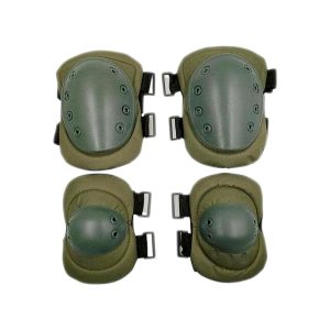 Σετ επιγονατίδες & επιαγκωνίδες - Tactical - 4pcs - 920075 - Green