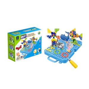 Σετ κατασκευών DIY με εργαλεία - 183pcs - 9958A - 917492