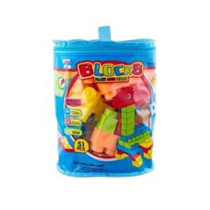 Σετ κατασκευών DIY με τουβλάκια - 558-20 - 51pcs - 917509