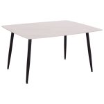 ΤΡΑΠΕΖΙ FB918149.01 ΚΕΡΑΜΙΚΟ TOP ΜΕ ΟΨΗ ΛΕΥΚΟ ΜΑΡΜΑΡΟ 140x80x74Υεκ.