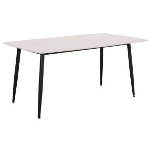 ΤΡΑΠΕΖΙ FB918150.01 ΚΕΡΑΜΙΚΟ TOP ΜΕ ΟΨΗ ΛΕΥΚΟ ΜΑΡΜΑΡΟ 160x80x74Υεκ.