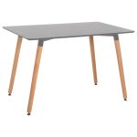 ΤΡΑΠΕΖΙ FB98581.02 ΑΝΟΙΧΤΟ ΓΚΡΙ MDF-ΠΟΔΙΑ ΟΞΙΑ ΣΕ ΦΥΣΙΚΟ ΧΡΩΜΑ- 120Χ60X74Υεκ.