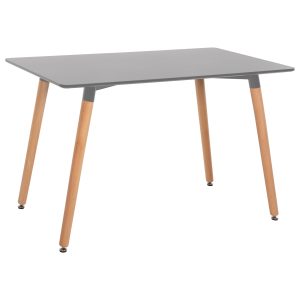 ΤΡΑΠΕΖΙ FB98581.02 ΑΝΟΙΧΤΟ ΓΚΡΙ MDF-ΠΟΔΙΑ ΟΞΙΑ ΣΕ ΦΥΣΙΚΟ ΧΡΩΜΑ- 120Χ60X74Υεκ.