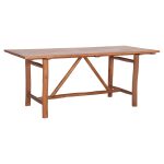 ΤΡΑΠΕΖΙ ΑΠΟ ΞΥΛΟ ΜΑΣΙΦ ΤΕΑΚ 220X100X90Υεκ.FB99390.01