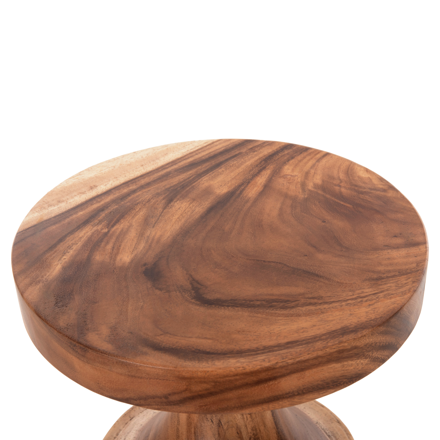 ΤΡΑΠΕΖΙ ΒΟΗΘΗΤΙΚΟ FB99902 ΜΑΣΙΦ ΞΥΛΟ SUAR ΣΕ ΦΥΣΙΚΟ Φ35x51Υεκ. - Image 4