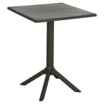 ΤΡΑΠΕΖΙ ΠΟΛΥΠΡΟΠΥΛΕΝΙΟΥ ΤΕΤΡΑΓΩΝΟ FB96125.15 DARK OLIVE 60x60x75Υεκ.