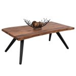 ΤΡΑΠΕΖΙ ΣΑΛΟΝΙΟΥ 120x65x46Yεκ ΜΑΣΙΦ ΞΥΛΟ ΑΚΑΚΙΑΣ FB98365.11