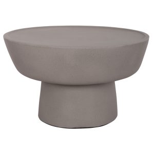 ΤΡΑΠΕΖΙ ΣΑΛΟΝΙΟΥ FB918155.03 FIBER CEMENT ΣΕ ΓΚΡΙ--Φ60x36Υεκ.