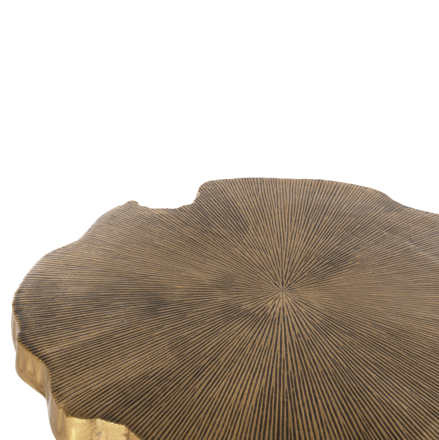 ΤΡΑΠΕΖΙ ΣΑΛΟΝΙΟΥ FB94263 ΜΕΤΑΛΛΟ ΣΕ ΧΡΥΣΟ-ΜΑΥΡΟ 62x62x44Υεκ. - Image 4