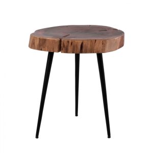 ΤΡΑΠΕΖΙ ΣΑΛΟΝΙΟΥ ΒΟΗΘΗΤΙΚΟ ΑΠΟ ΜΑΣΙΦ ΞΥΛΟ ΑΚΑΚΙΑΣ Φ29 33x47Υεκ. FB98369.11