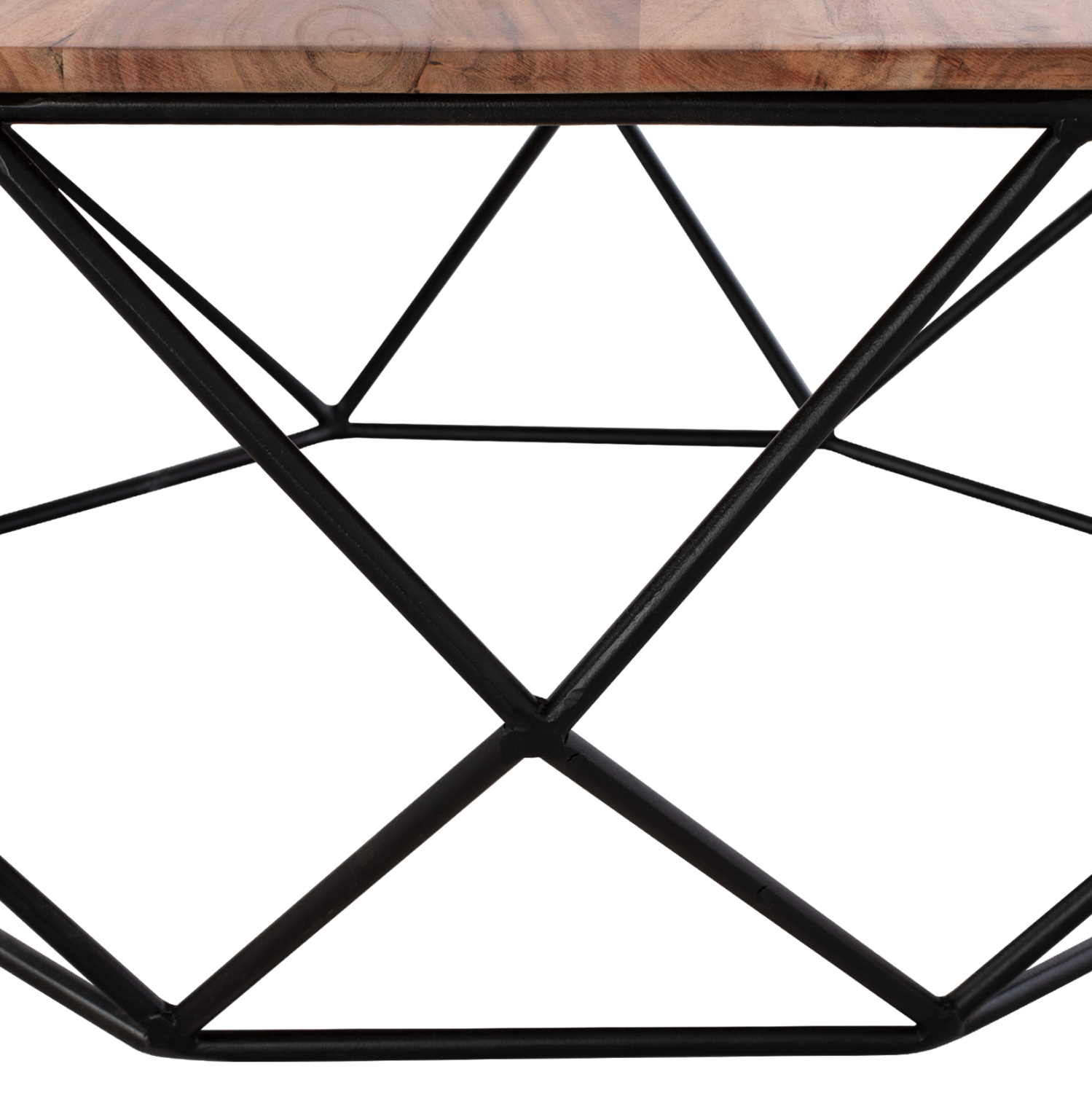 ΤΡΑΠΕΖΙ ΣΑΛΟΝΙΟΥ ΜΕ ΞΥΛΟ ΑΚΑΚΙΑΣ FB98777.11 Φ82x40 εκ. - Image 4