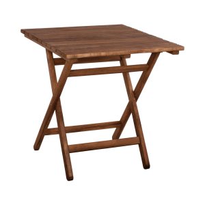 ΤΡΑΠΕΖΙ ΣΚΗΝΟΘΕΤH 70Χ70X75Υ εκ. ΜΑΣΙΦ ΟΞΙΑ ΕΜΠOΤΙΣΜΟΣ ΚΑΡΥΔΙ FB95648.01