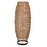 ΦΩΤΙΣΤΙΚΟ ΔΑΠΕΔΟΥ FB97877 RATTAN ΣΕ ΦΥΣΙΚΟ ΧΡΩΜΑ Φ24x62Yεκ.