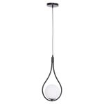 ΦΩΤΙΣΤΙΚΟ ΟΡΟΦΗΣ FB97503.11 ΜΕΤΑΛΛΟ ΣΕ ΜΑΥΡΟ-ΛΕΥΚΟΣ ΓΛΟΜΠΟΣ 23