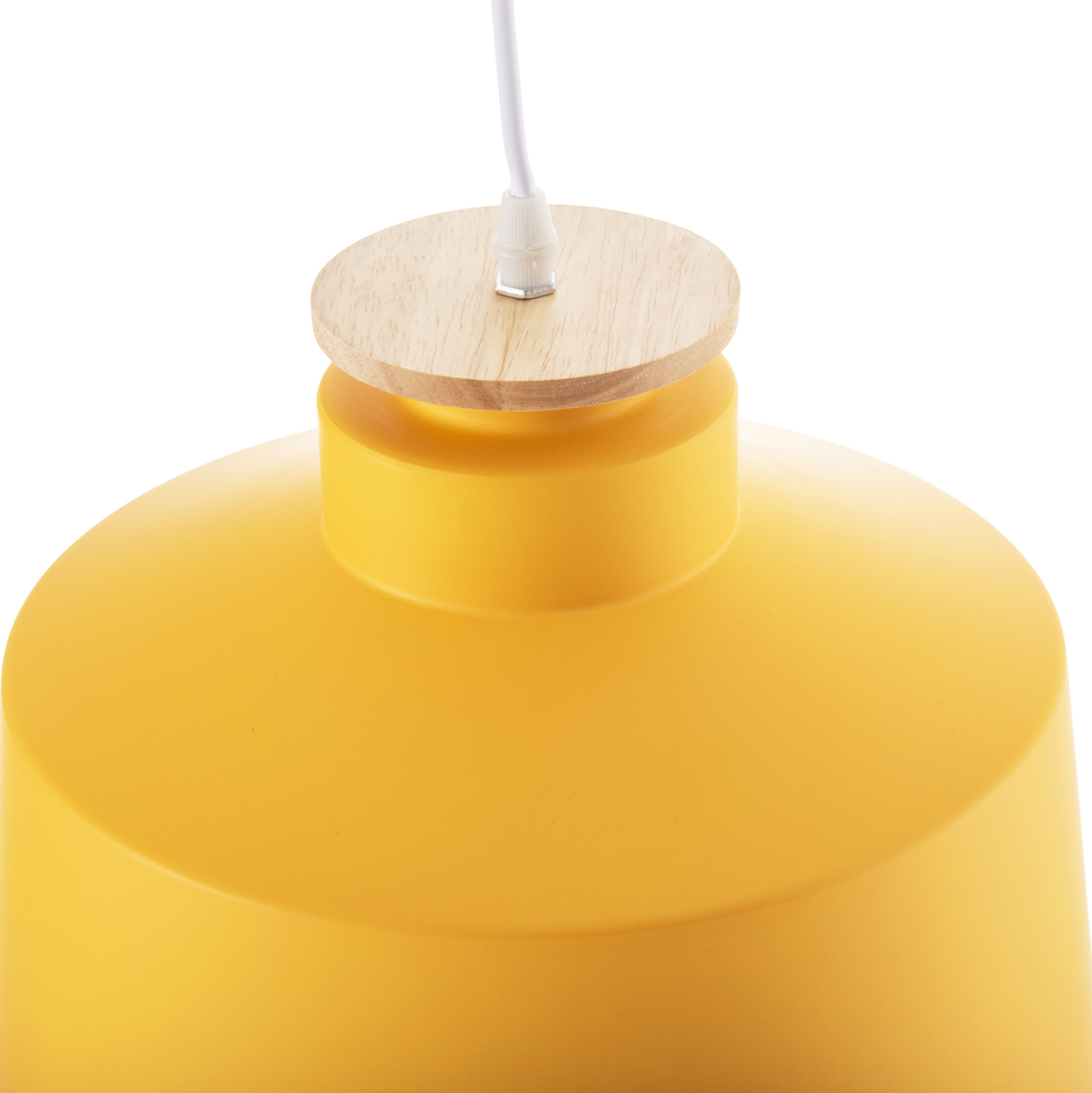 ΦΩΤΙΣΤΙΚΟ ΟΡΟΦΗΣ ΚΡΕΜΑΣΤΟ FB94158.06 ΚΙΤΡΙΝΟ ΚΑΠΕΛΟ ΑΛΟΥΜΙΝΙΟΥ Φ30x123,5Υεκ - Image 4