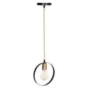 ΦΩΤΙΣΤΙΚΟ ΟΡΟΦΗΣ ΚΡΕΜΑΣΤΟ FB97425.11 ΜΑΥΡΟ-ΧΡΥΣΟ 20x4x125Υεκ.