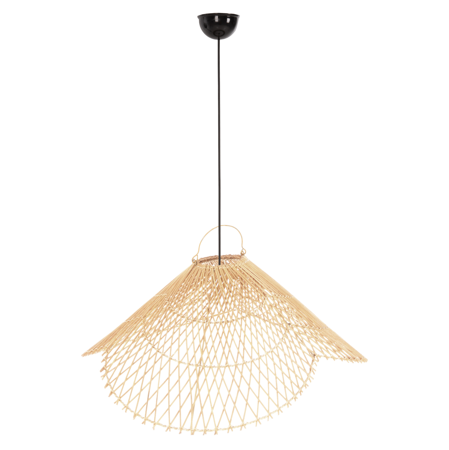 ΦΩΤΙΣΤΙΚΟ ΟΡΟΦΗΣ ΚΡΕΜΑΣΤΟ FB97878.02 RATTAN ΣΕ ΦΥΣΙΚΟ ΧΡΩΜΑ Φ58