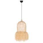 ΦΩΤΙΣΤΙΚΟ ΟΡΟΦΗΣ ΚΡΕΜΑΣΤΟ FB97891 ΙΝΕΣ ΦΥΛΛΩΝ ΦΟΙΝΙΚΑ ΣΕ ΦΥΣΙΚΟ ΧΡΩΜΑ Φ30x163Υεκ.