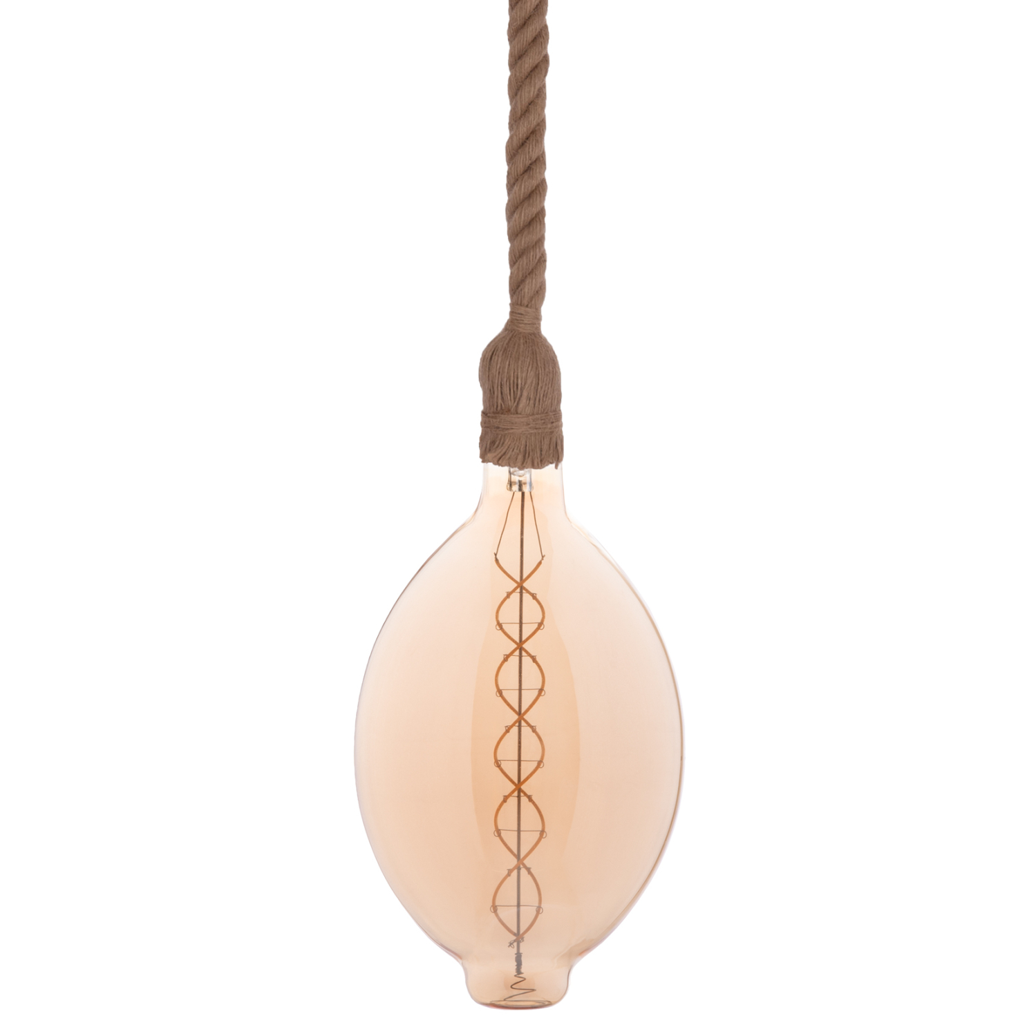 ΦΩΤΙΣΤΙΚΟ ΟΡΟΦΗΣ ΚΡΕΜΑΣΤΟ ΜΕ ΛΑΜΠΤΗΡΑ FB911927.01--ΣΧΟΙΝΙ 1m ΠΑΧΟΥΣ 2cm-ΝΤΟΥΙ Ε27