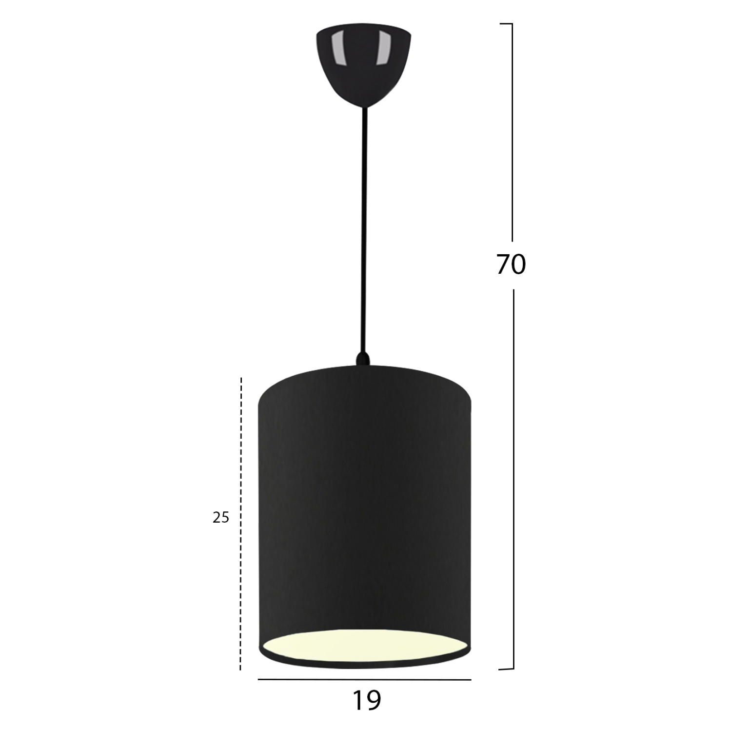 ΦΩΤΙΣΤΙΚΟ ΟΡΟΦΗΣ ΜΑΥΡΟ FB97623.02 - Image 2