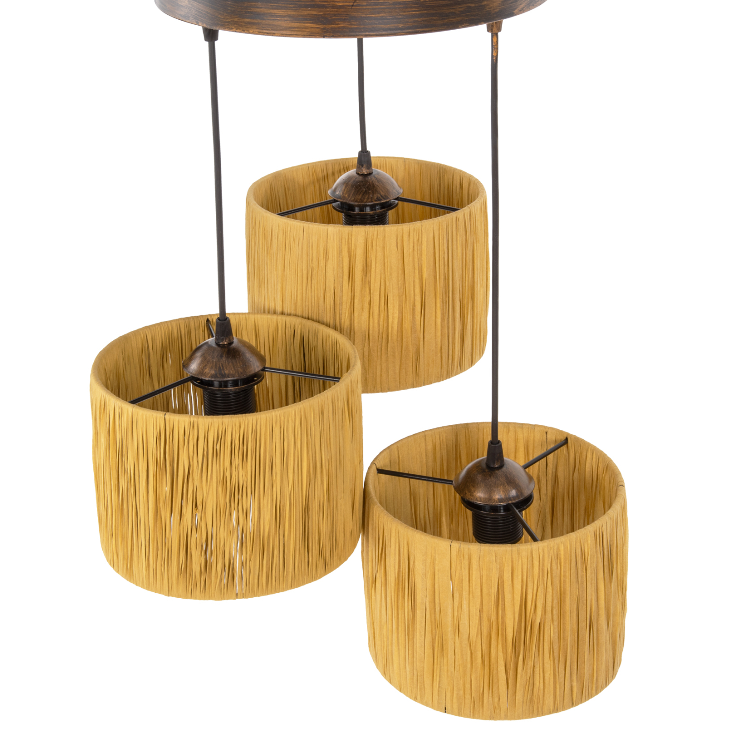 ΦΩΤΙΣΤΙΚΟ ΟΡΟΦΗΣ ΤΡΙΦΩΤΟ FB97948.05 ΜΠΕΖ ΜΠΡΟΝΖΕ Φ30x70Yεκ. - Image 3