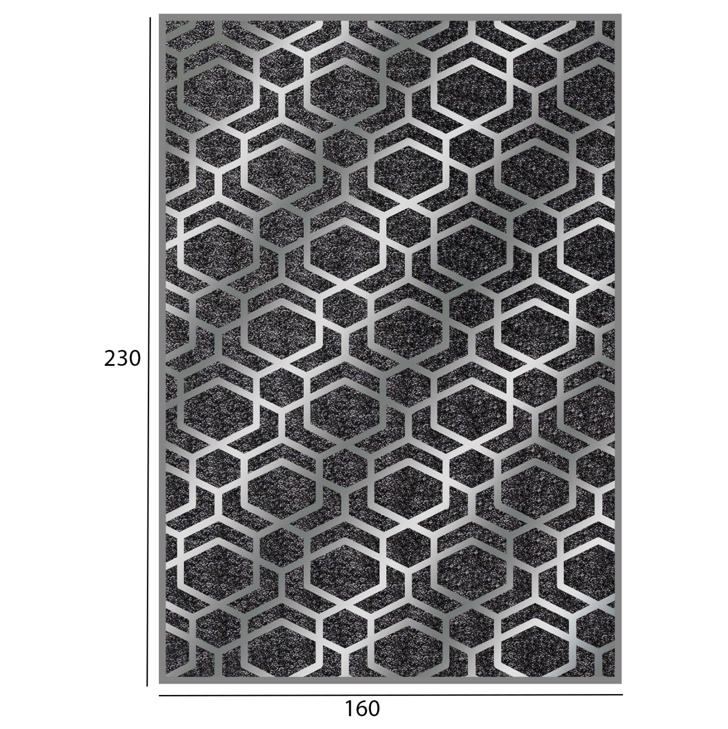 ΧΑΛΙ ΣΑΛΟΝΙΟΥ ΜΕ ΚΡΟΣΙΑ FB97675.31 160X230εκ. - Image 2