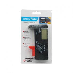 ΨΗΦΙΑΚΟΣ ΜΕΤΡΗΤΗΣ ΓΙΑ ΜΠΑΤΑΡΙΕΣ 1.5V ΚΑΙ 9V ΜΕ ΟΘΟΝΗ. ΚΑΤΑΛΛΗΛΟΣ ΕΠΙΣΗΣ ΓΙΑ ΜΙΚΡΕΣ ΜΠΑΤΑΡΙΕΣ ΡΟΛΟΓΙΩΝ! 