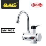 Baihuo MY-7653 Ταχυθερμαντήρας Μπάνιου / Κουζίνας Μονοφασικός 3kW με Ψηφιακή Οθόνη LED – Άμεση Θέρμανση