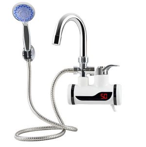 Baihuo Ταχυθερμαντήρας Βρύση Ασημί 3,3 KW MY-7705