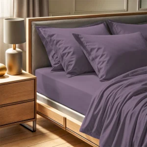 Σεντόνι Tonne Cotton Box Μονό (180x240) χρώμα dusty rose