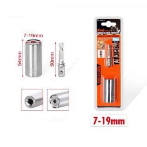 KMT Πολυκαρυδάκι με Καρέ Υποδοχής 7-19mm - Universal Socket Tools 9369014