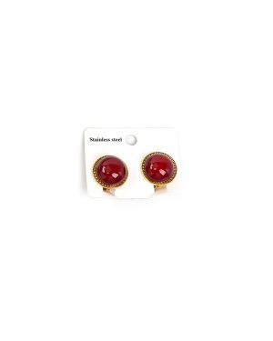 ARDIKA Καρφωτό σκουλαρίκι RS-S098 - Κόκκινο Σκουλαρίκια > Κρεμαστά Σκουλαρίκια > Αξεσουάρ | FALL- WINTER 2026