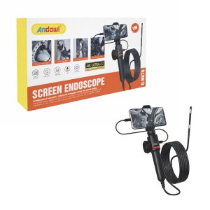 Ενδοσκοπική κάμερα επιθεώρησης με ενσωματωμένη οθόνη