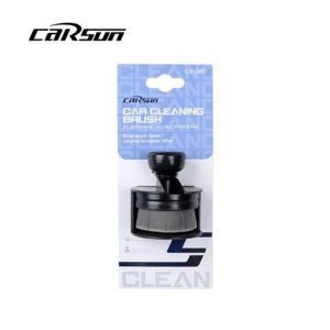 Συμπαγής βούρτσα σχεδιασμένη για τον καθαρισμό του εσωτερικού του αυτοκινήτου.