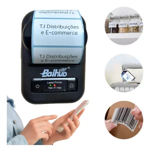 Baihuo Φορητός Εκτυπωτής Ετικετών Bluetooth MY-7565