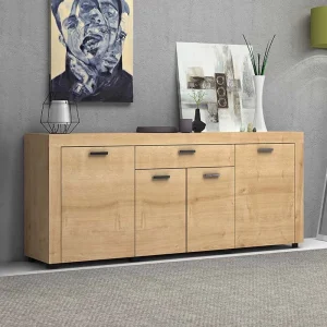 Μπουφές Joseph Megapap χρώμα φυσικό οξιάς 177x40x76εκ.